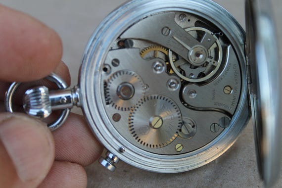 Minerva Swiss Vintage Stopwatch - Gem
