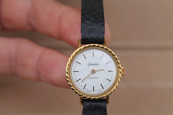 Germany made lady's watch Quartz GuB Glashutte