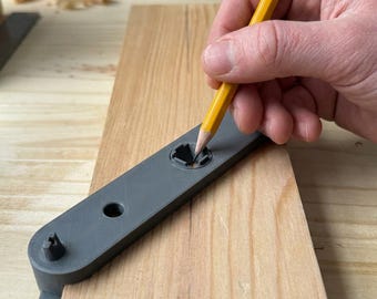 Center Finder - Adjustable Woodworking Marking Tool for Any Width Board