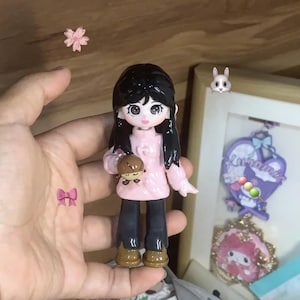 Statuine in argilla fatte a mano personalizzate, sculture con incisione fotografica, regali personalizzati