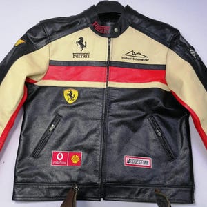 Formula 1 leather jacket - Etsy 日本