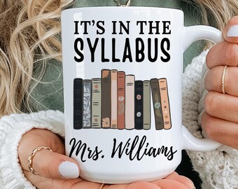 Funny Professor Gift, Custom Professor Gift From Students, Professor Birthday Mug, Teachers Day Gift For Professor, Teachers Mug Gift(A536T)
