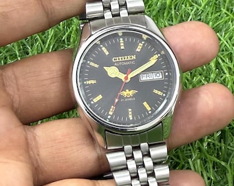 Rare Vintage Citizen Seven 1410-284071KT Men display picture 1