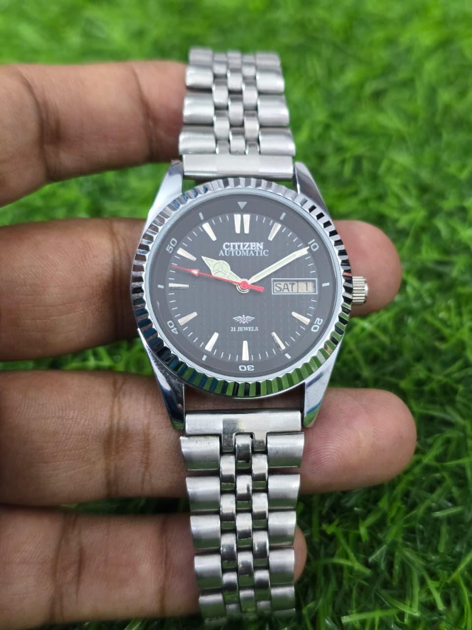 CITIZENシチズン　イーグル7 自動巻き/メンズ用　シルバー文字盤 CITIZENシチズン イーグル7 自動巻き/メンズ用 シルバー文字盤 - メルカリ