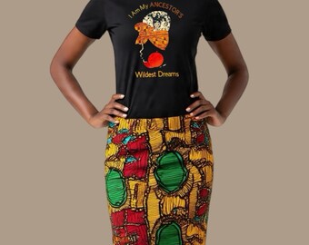 Svart historia T-shirt