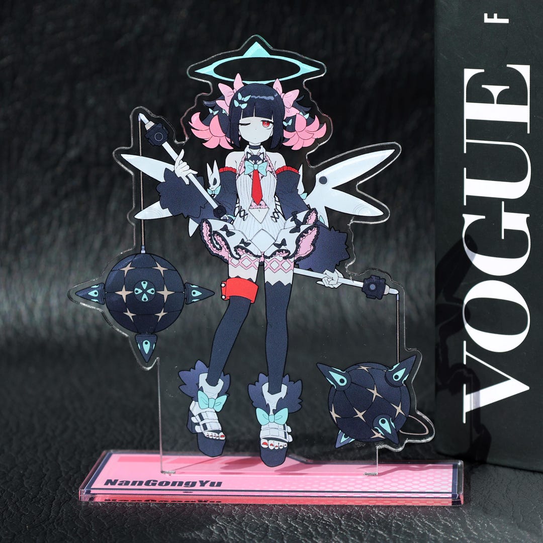 Zenless Zone Zero Nangong Yu Acrylic Stand – Chibi Anime Figure