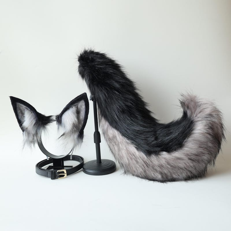 Wolf Ears And Tail Etsy wolf-ears-and-tail-etsy