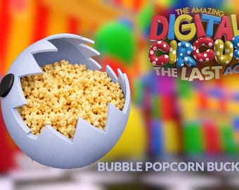 El asombroso circo digital - Cubo de palomitas de maíz de la película Last Act Bubble