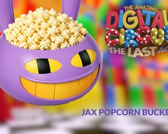 the Amazing Digital Circus - Last Act Movie Popcorn Bucket Jax