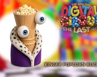 El asombroso circo digital - El rey de los cubos de palomitas de maíz para la película Last Act