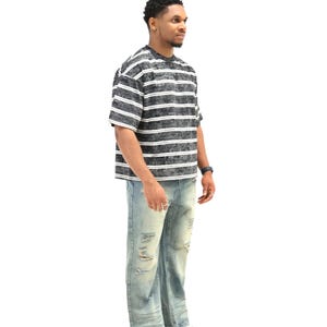 Baggy Distressed Denim Jeans