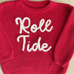 Hand genähtes Sport Team Baby Pullover / Custom!