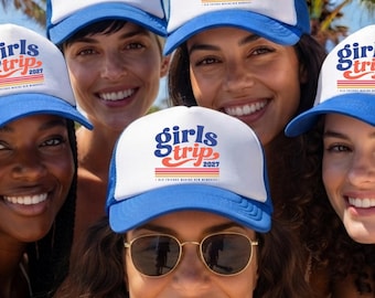 Girls Trip 2026 Hat | Matching Friends Vacation Cap | Vacation Squad Accessory