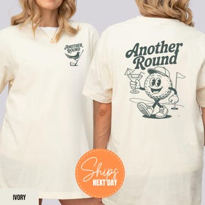Comfort Colors Golf Shirt, Men And Women's Golf Lover Tee, Dad Gift
