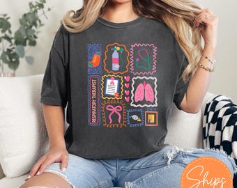 Cute Respiratory Therapist Shirt, RT Graduation Gift, Medical Appreciation Tee