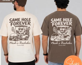 Custom Golf Bachelor Party Shirt, Retro Groomsmen Tee | Retro Golfing