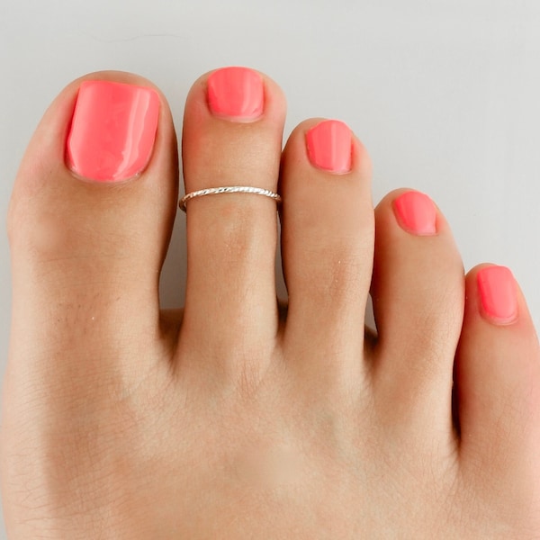 Glitter • Toe Ring • Toe Rings • Midi Rings • Skinny Toe Rings • Minimalist Toe Ring • Toe Ring • Midi Ring • Stackable Toe Ring • TR31