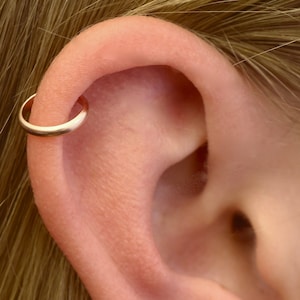 Small • Ear Cuff • Ear Cuffs • Helix Ear Cuff • Gold Ear Cuff • Silver Ear Cuff • Minimalist Ear Cuff • Gift for Her • No Piercing • EC649