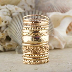Thumb Rings • 14k Gold Filled • Assorted Styles • Custom Fitted to You