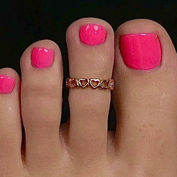 Sweethearts • Toe Ring • Sized Toe Ring • Midi Rings • Sterling Toe Ring • Midi Ring • Knuckle Ring • Gold Toe Ring • Toe Rings • TR07