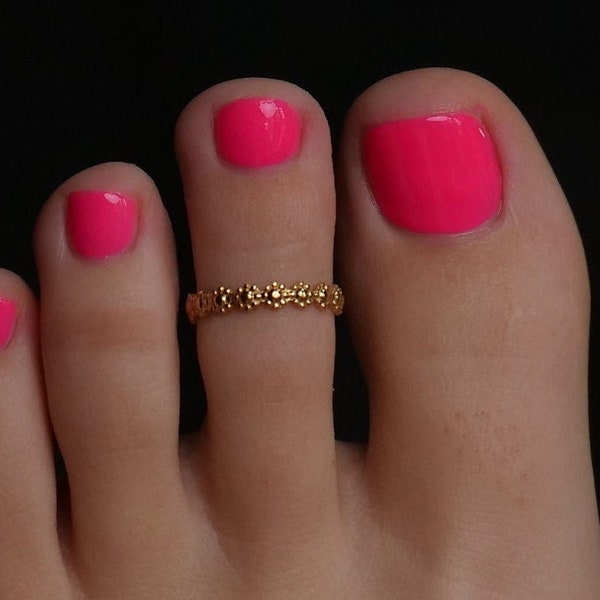 Cute Toe Rings Etsy