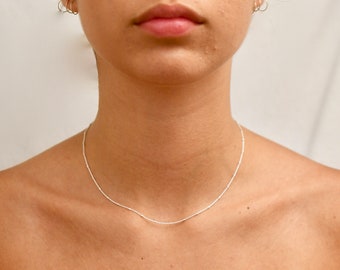 Dainty Satellite • Necklace • Dainty Silver Necklace • Simple Gold Choker • Layering Necklace • Simple Necklace • Silver Satellite Necklace