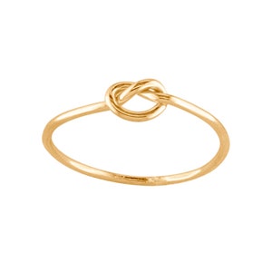 Tiny Knot • Anello per le dita dei piedi • Anelli midi • Anelli per le dita dei piedi in oro • Anello minimalista • Anello impilabile • Anelli per le dita dei piedi in argento sterling • Anello per le dita dei piedi in oro • Anelli per le dita dei piedi • TR35