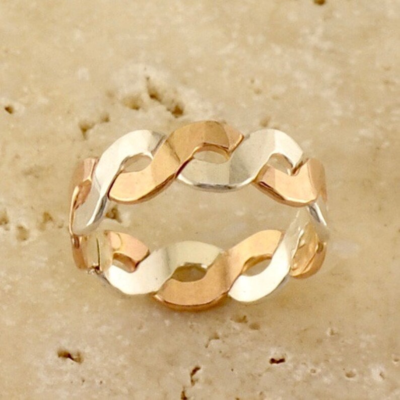 Wide Braid Adjustable Toe Ring Toe Rings Midi Ring Etsy