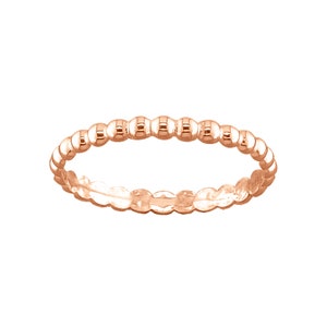 Bead • Toe Ring • Rose Gold Ring • Midi Ring • Dainty Ring • Minimalist Ring • Simple Ring • Knuckle Ring • Stacking Ring • Toe Rings • TR41