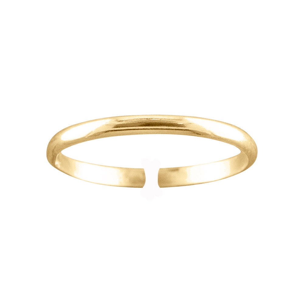 Thin toe ring in gold - MAM
