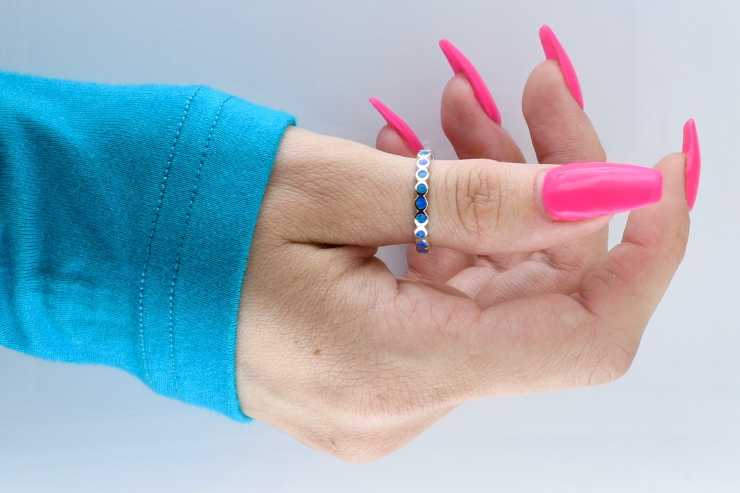 Thumb Ring Opal Thumb Rings Thumb Rings for Women Etsy