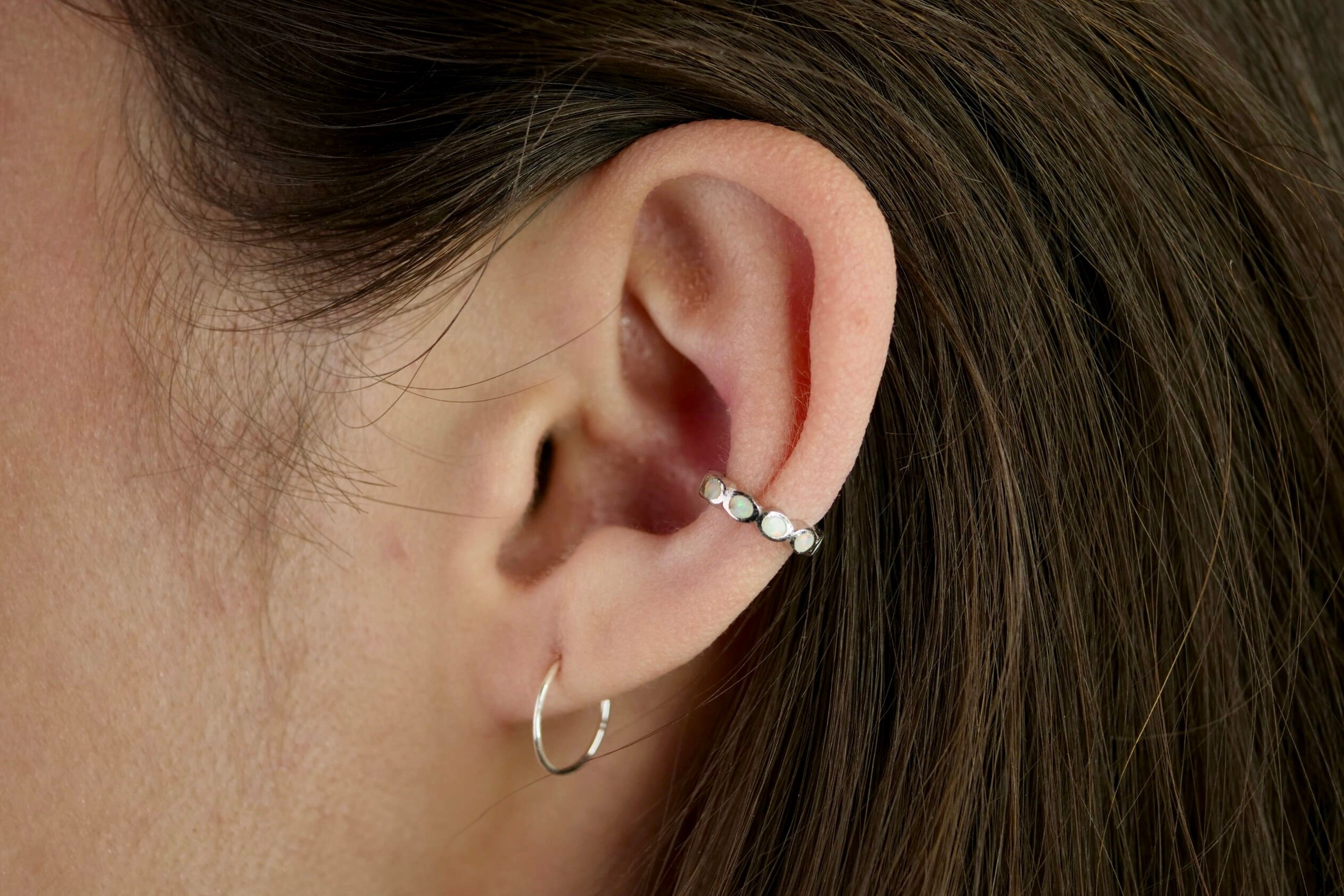 Opal Ear Cuff Ear Cuffs Ear Cuff Opal Ear Cuffs Etsy