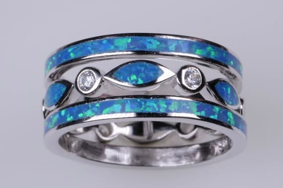 Opal toe ring discount