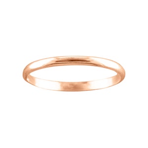 Thumb Ring CLASSIC Rose Gold Thumb Rings Minimalist Ring - Etsy