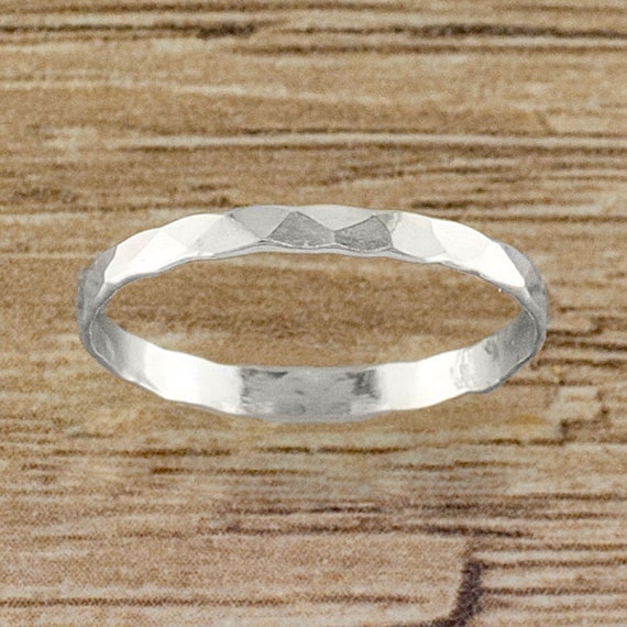 Thumb Ring Hammered Thumb Rings Womens Thumb Rings Etsy
