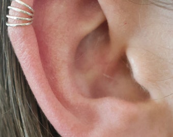 4th High Earring Piercing Sterling Silver Four Wire Pierced Ear