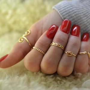 Midi Rings • Minimalist Ring • Gold Filled • Simple Ring • Stacking Ring • Select One Style • Assorted Prices • Knuckle Rings • Toe Rings