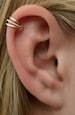 Dainty Ear Cuff •PIERCED or NON PIERCED Ear Cuff • Ear Cuffs•Helix Earring •Cartilage Earring •Pierced Ear Cuff • Helix piercing • EC621 