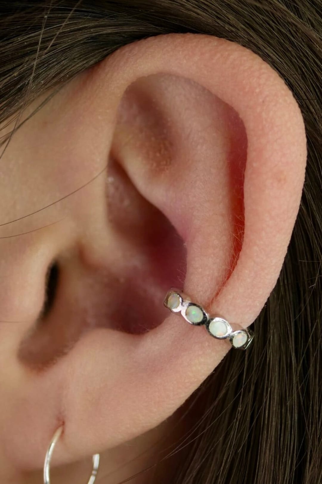 Opal ear cuff Clearance