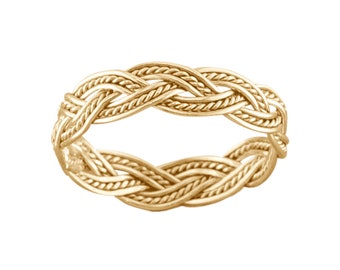 Weave • Toe Ring • Midi Ring • Sized Toe Ring • Knuckle Ring • Minimalist Ring • Simple Ring • Gold Toe Ring • Silver Toe Ring • TR56