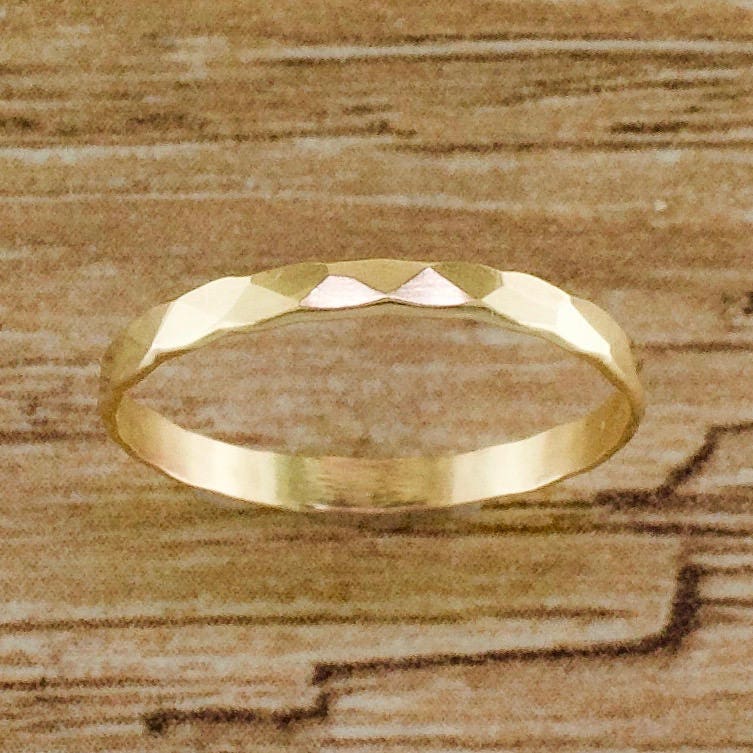 Thumb Ring Hammered Thumb Rings Womens Thumb Rings Etsy