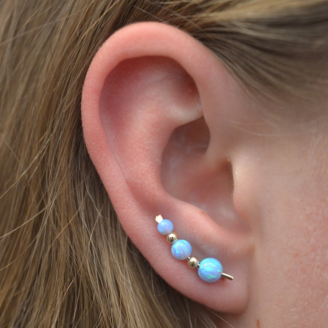 Opal ear cuff Clearance