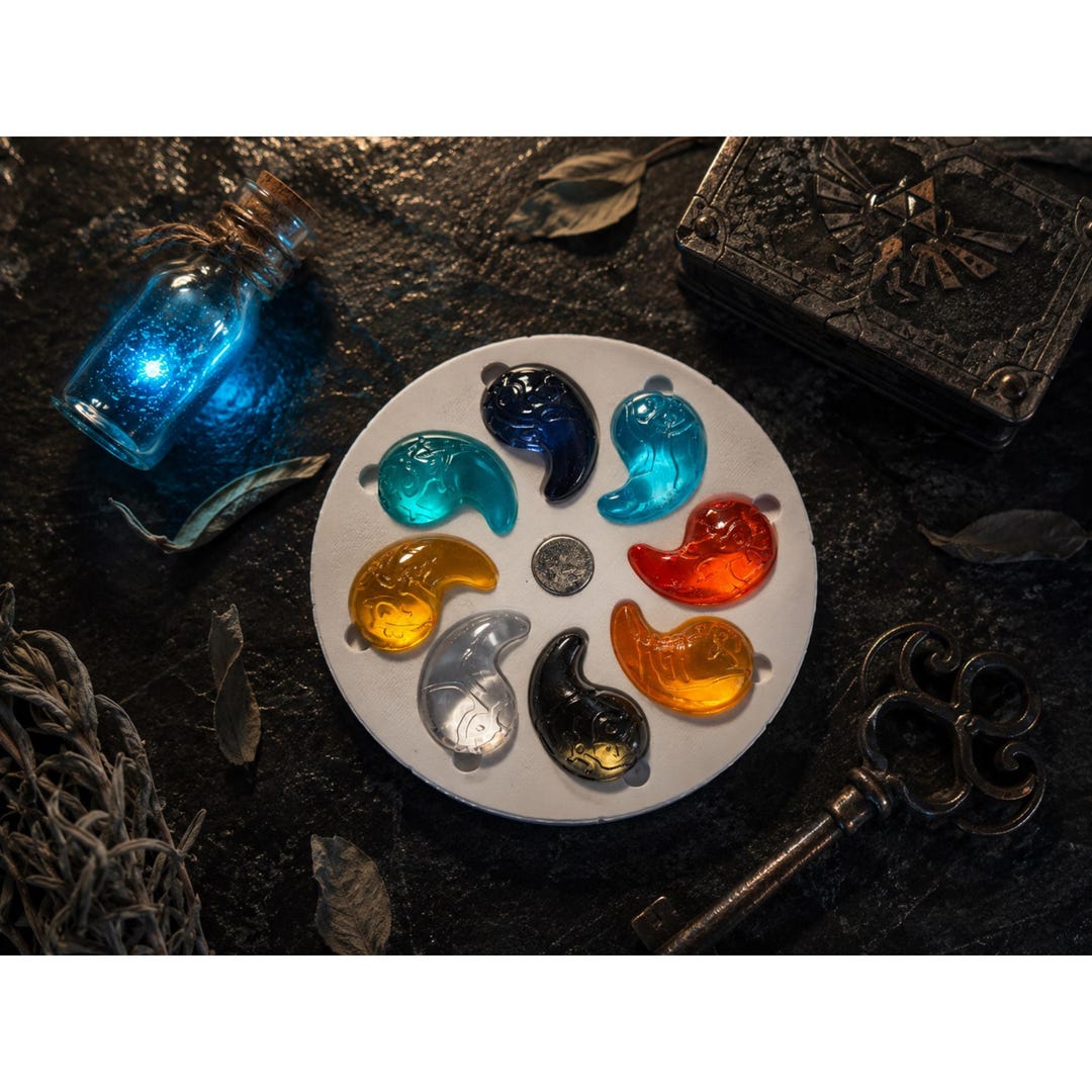 Handmade Zelda Tears of the Kingdom Secret Stone, Zelda Resin Secret ...
