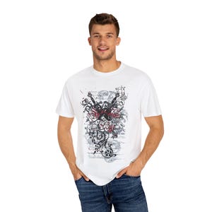 affliction emo tee