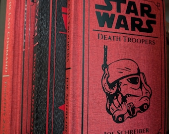 Custom Rebound Star Wars: Death Troopers Hardcover | Handbound Collector Edition | Horror Sci-Fi Book Rebind | Star Wars Zombie Novel