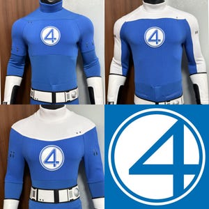 Fantastic 4 Superhero Family Cosplay Clothing