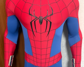 Versión superior del traje de superhéroe con textura 3D