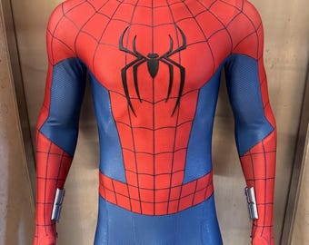 Texture 3D tout nouveau costume Spider-Man costume Spider-Man costume cosplay body version supérieure