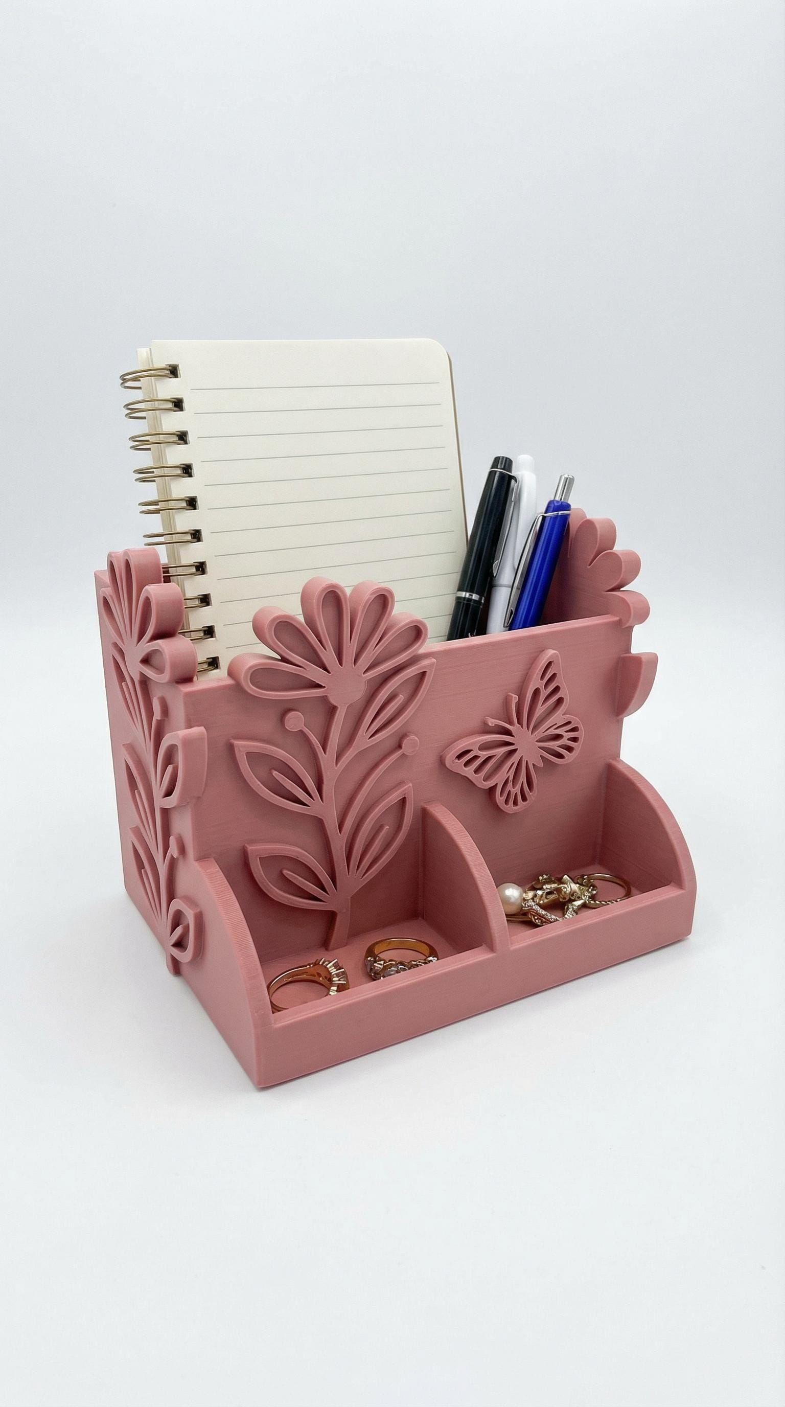 Butterfly Bow Organizer STL | 3D Printable Office Storage for Modern ...