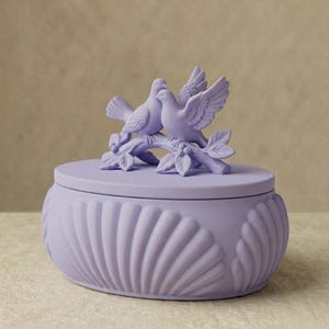 Decorative Trinket Jar With Lid 3D Printable STL File